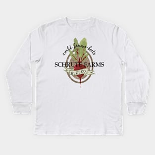 Schrute Farms Kids Long Sleeve T-Shirt